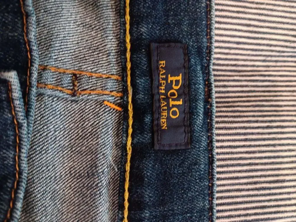 Polo Ralph Lauren Men's Medium Wash Denim Jeans, Size 42x32